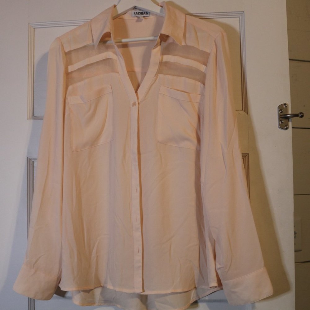 Peach Blouse